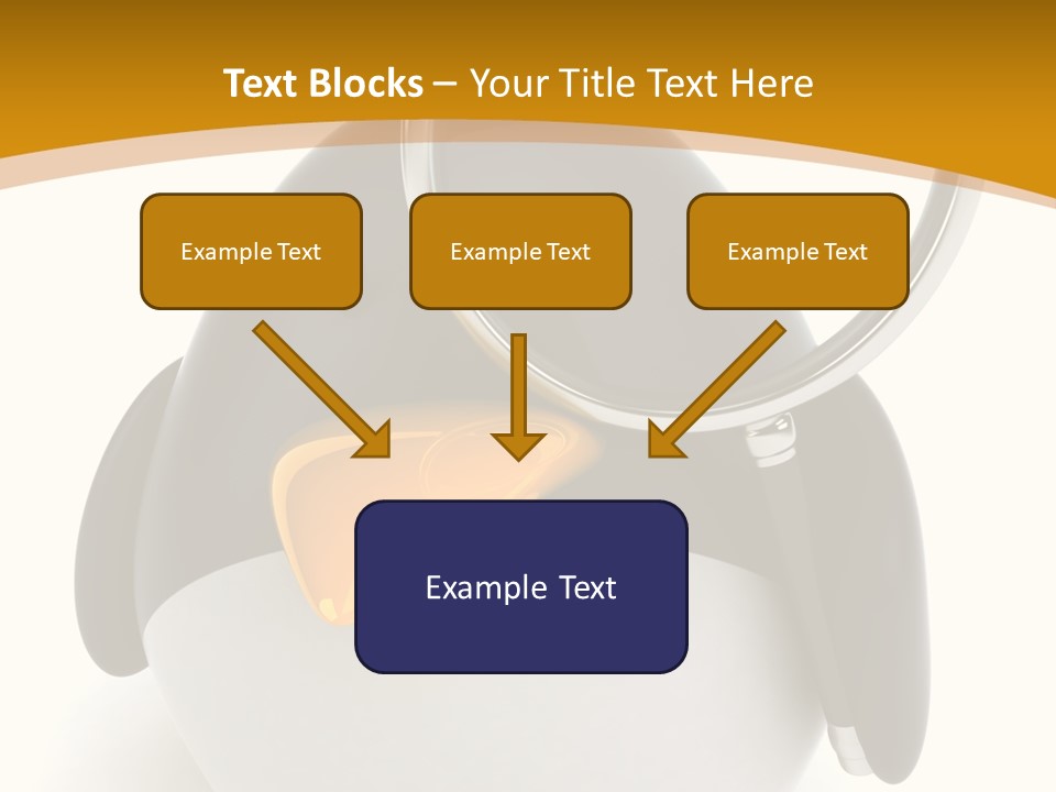 Penguin Funny Beauty PowerPoint Template