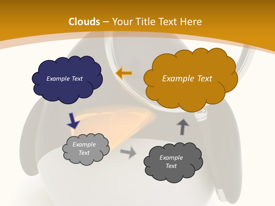 Penguin Funny Beauty PowerPoint Template