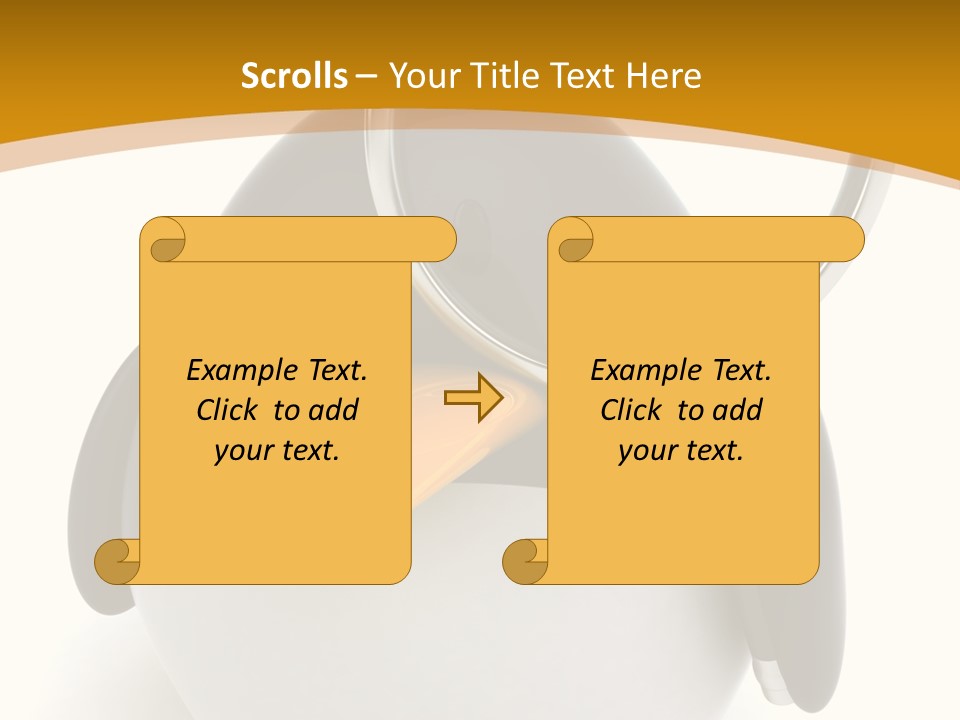 Penguin Funny Beauty PowerPoint Template