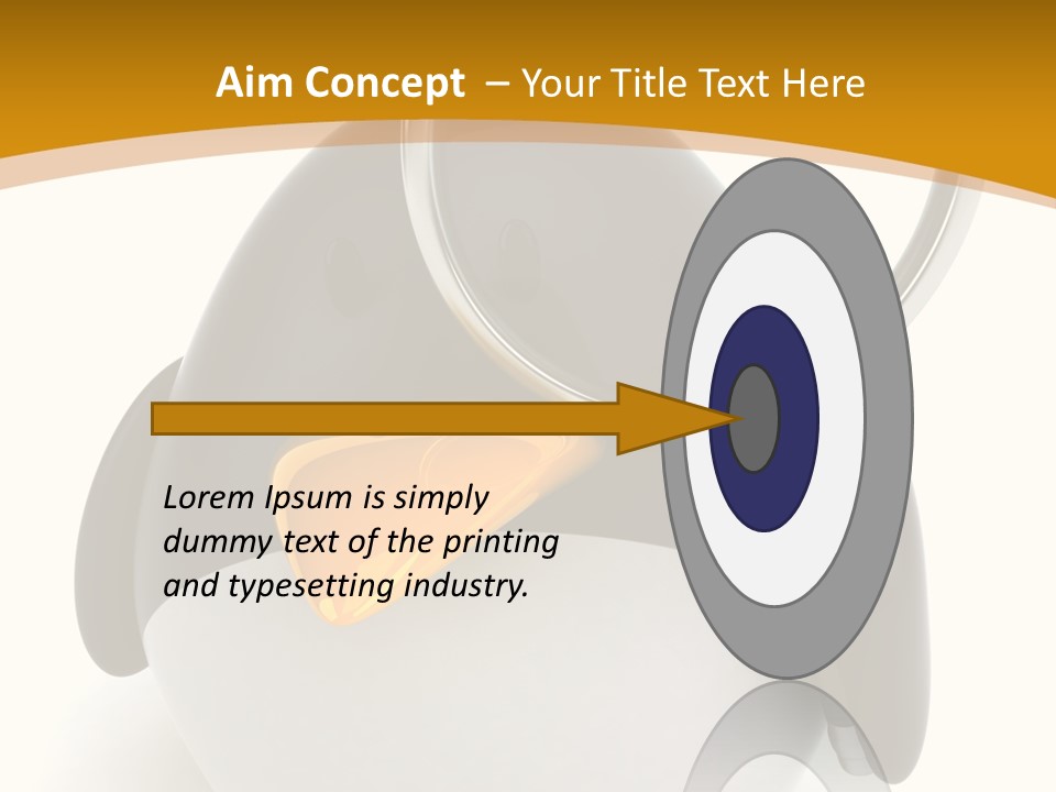 Penguin Funny Beauty PowerPoint Template