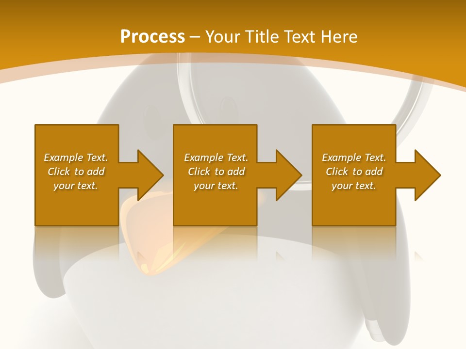 Penguin Funny Beauty PowerPoint Template