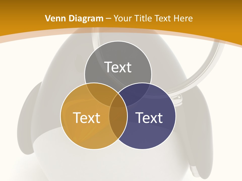 Penguin Funny Beauty PowerPoint Template