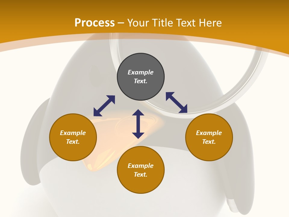 Penguin Funny Beauty PowerPoint Template