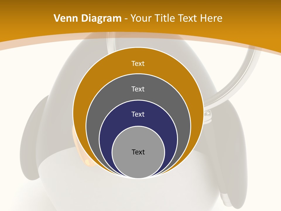 Penguin Funny Beauty PowerPoint Template