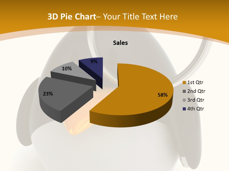 Penguin Funny Beauty PowerPoint Template