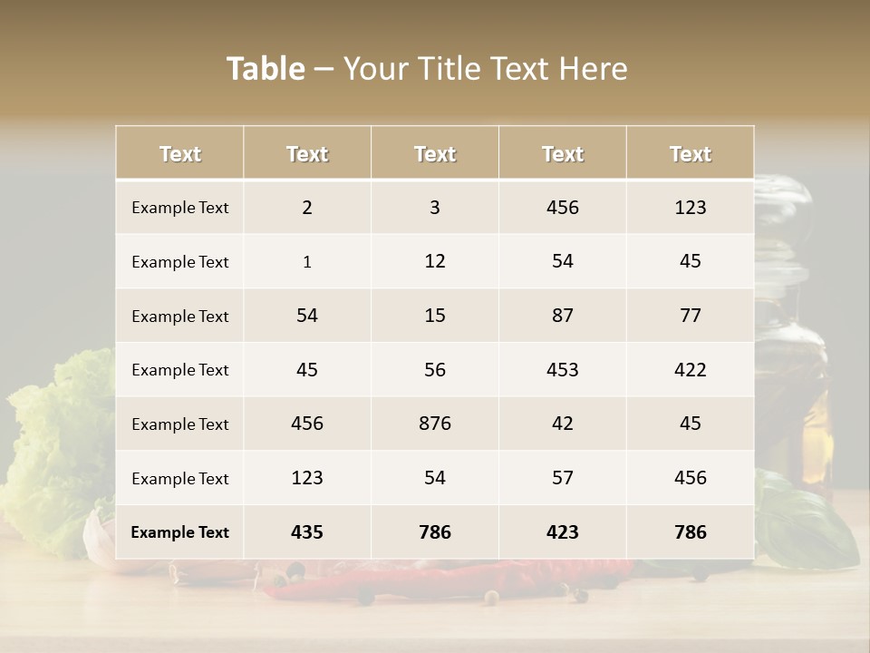 Slice Cutting Cow PowerPoint Template