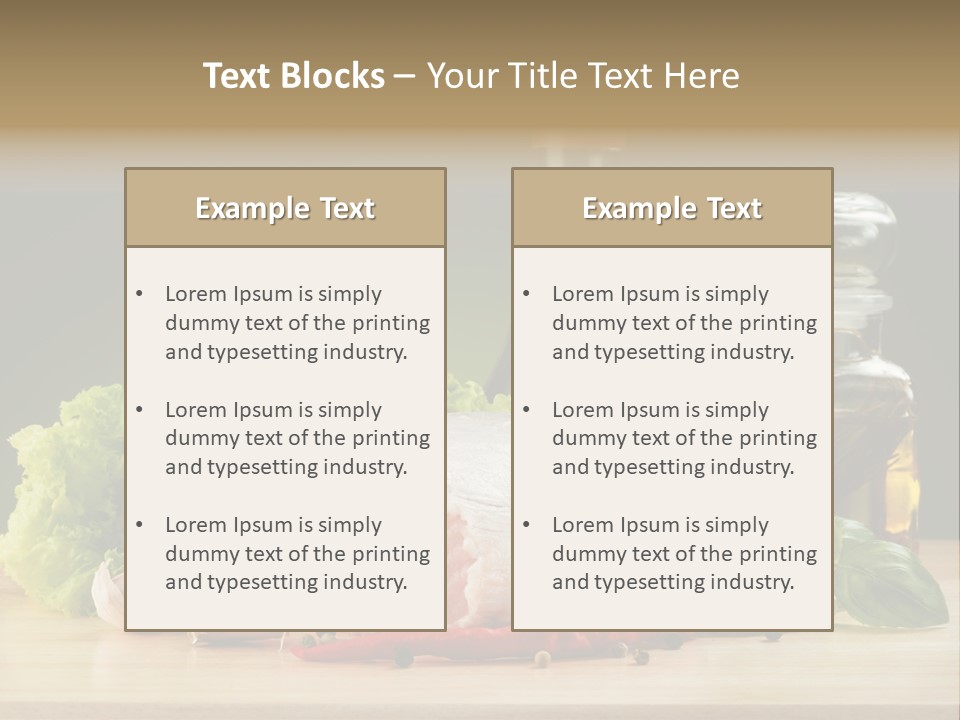 Slice Cutting Cow PowerPoint Template
