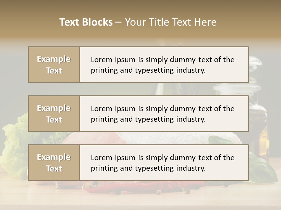 Slice Cutting Cow PowerPoint Template