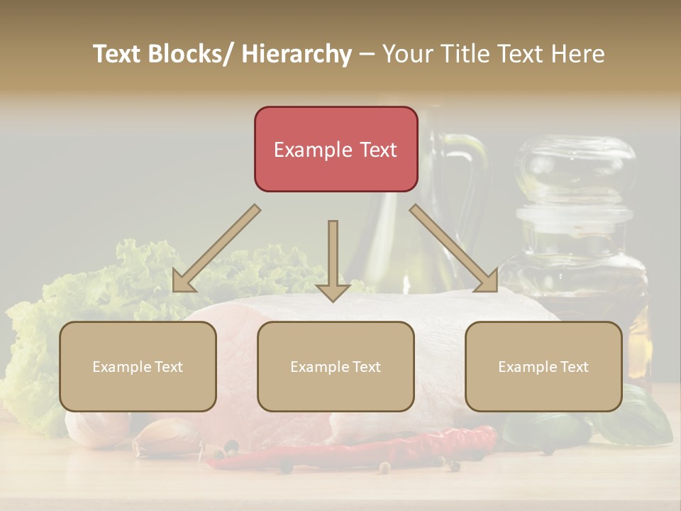 Slice Cutting Cow PowerPoint Template