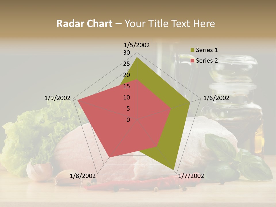 Slice Cutting Cow PowerPoint Template