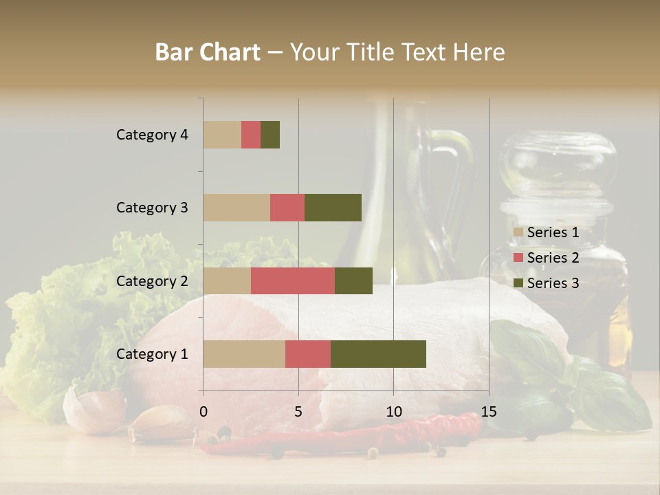Slice Cutting Cow PowerPoint Template