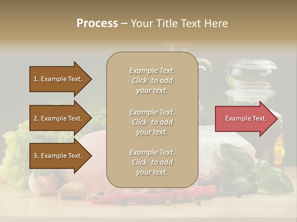 Slice Cutting Cow PowerPoint Template