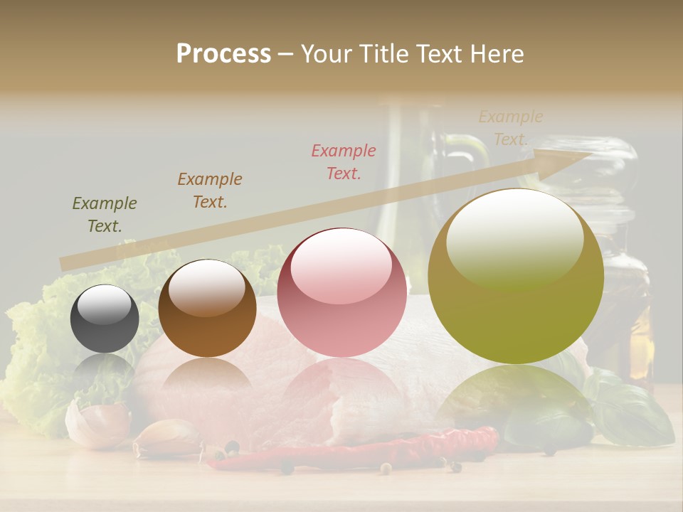 Slice Cutting Cow PowerPoint Template