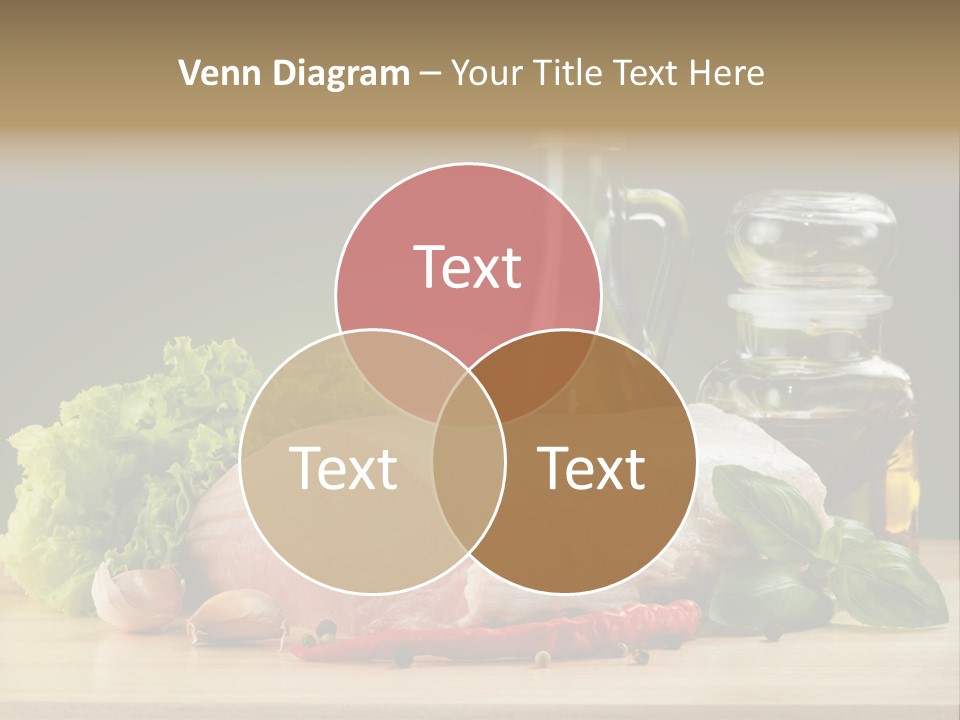 Slice Cutting Cow PowerPoint Template