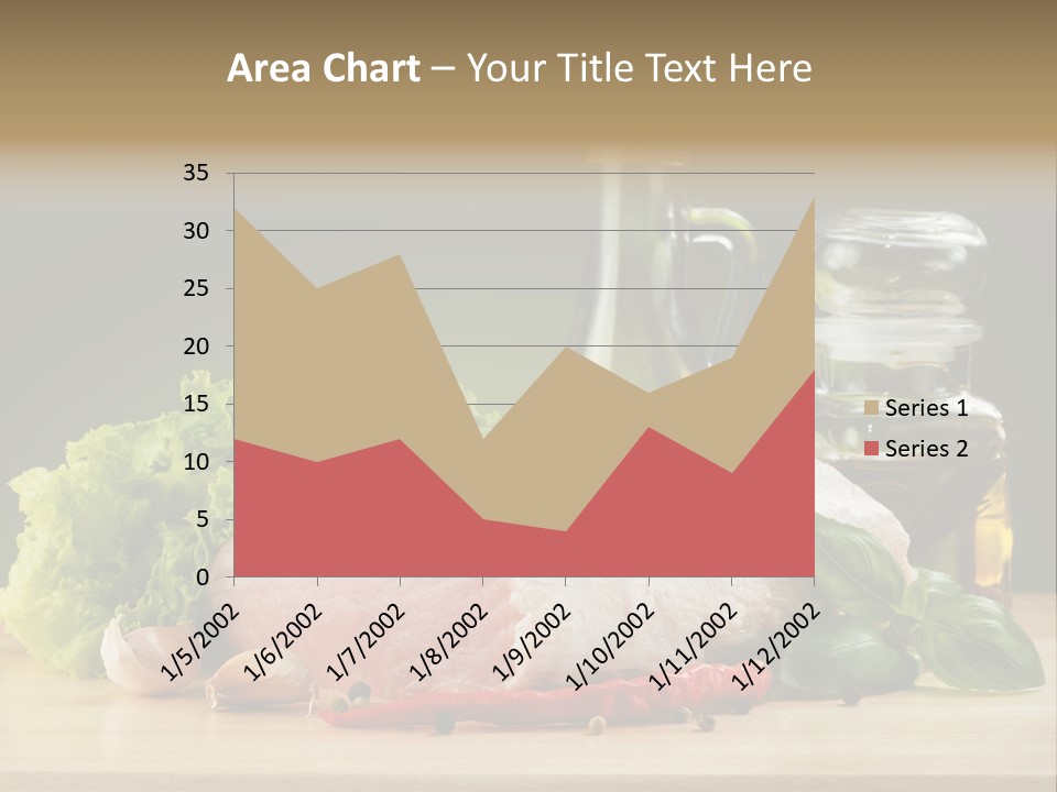 Slice Cutting Cow PowerPoint Template