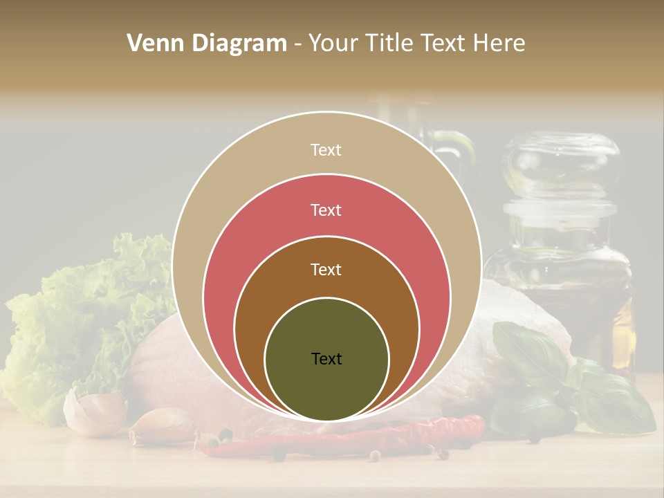 Slice Cutting Cow PowerPoint Template