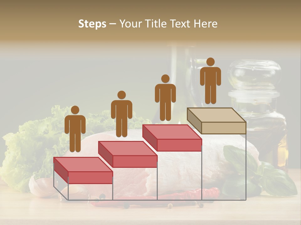 Slice Cutting Cow PowerPoint Template