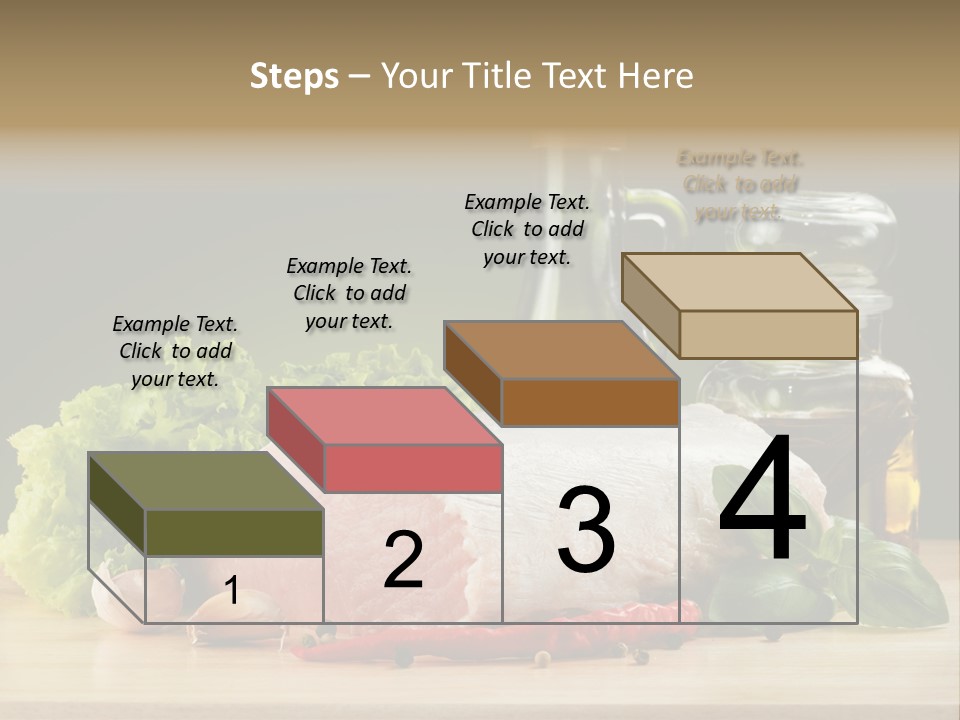 Slice Cutting Cow PowerPoint Template