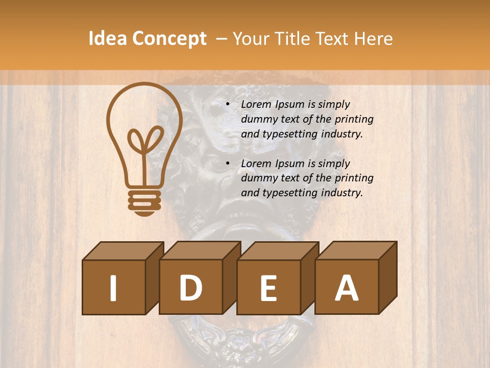 Demonic Satan Evil PowerPoint Template