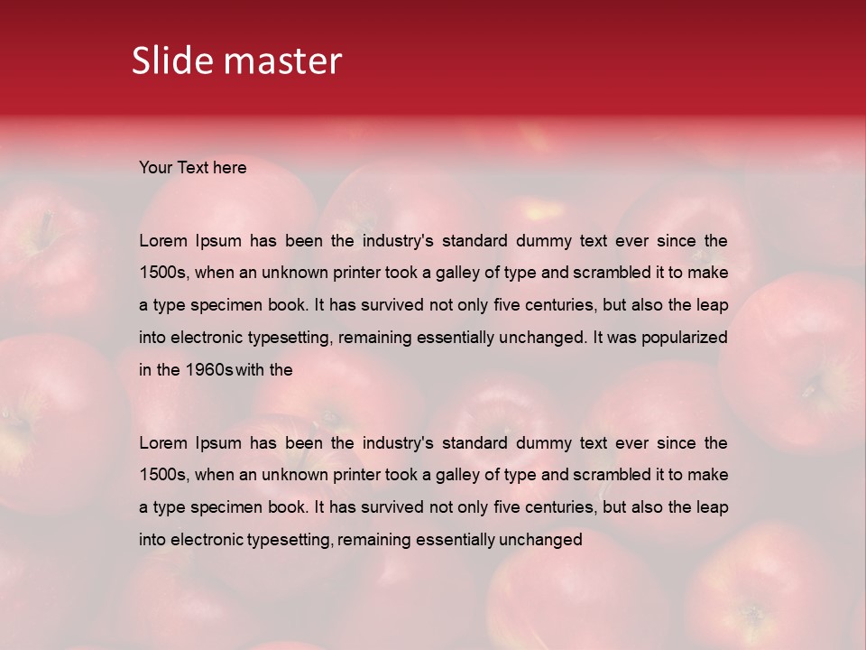 Delicious Shiny Bright PowerPoint Template