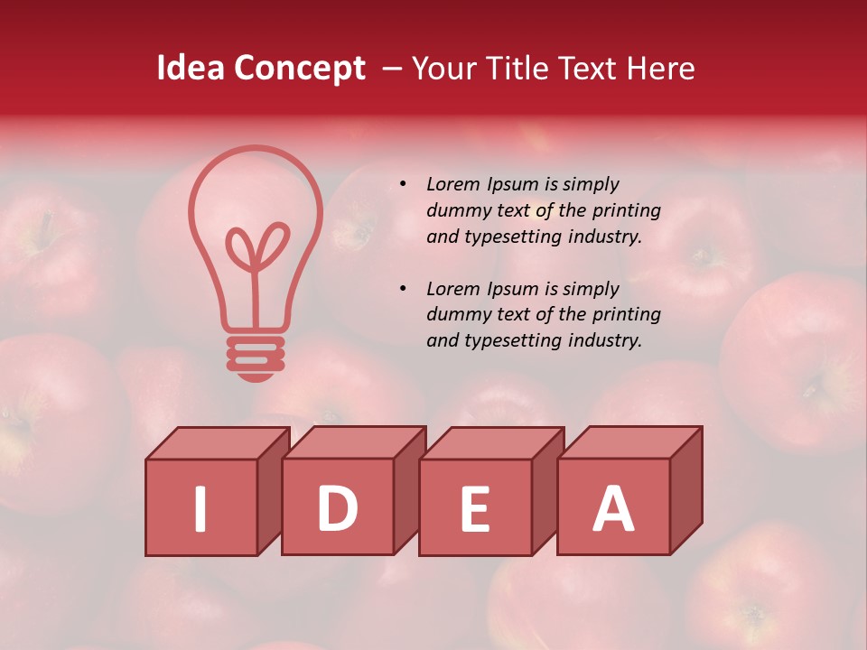 Delicious Shiny Bright PowerPoint Template