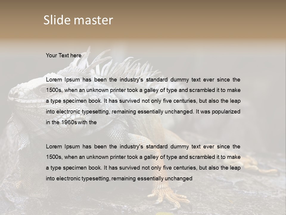 Amazing Profile Tree PowerPoint Template