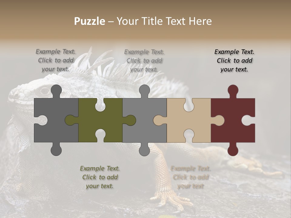 Amazing Profile Tree PowerPoint Template