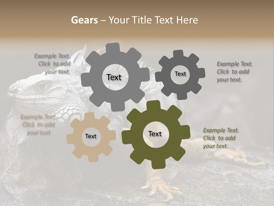 Amazing Profile Tree PowerPoint Template