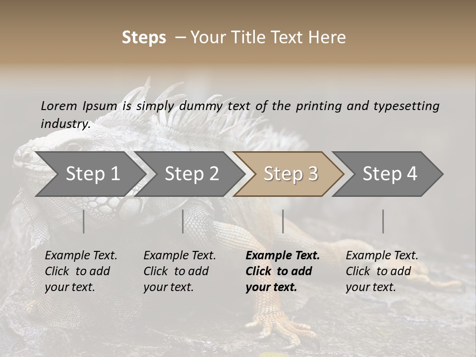 Amazing Profile Tree PowerPoint Template