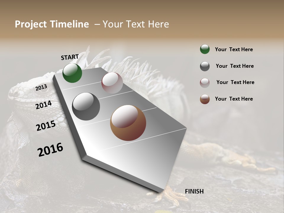 Amazing Profile Tree PowerPoint Template