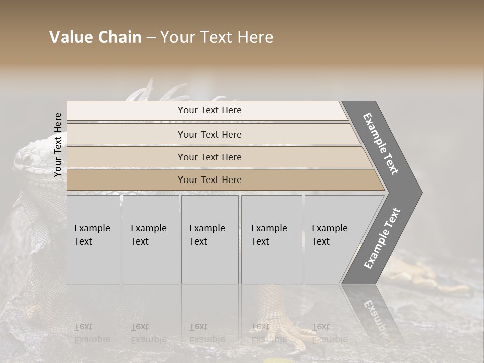 Amazing Profile Tree PowerPoint Template