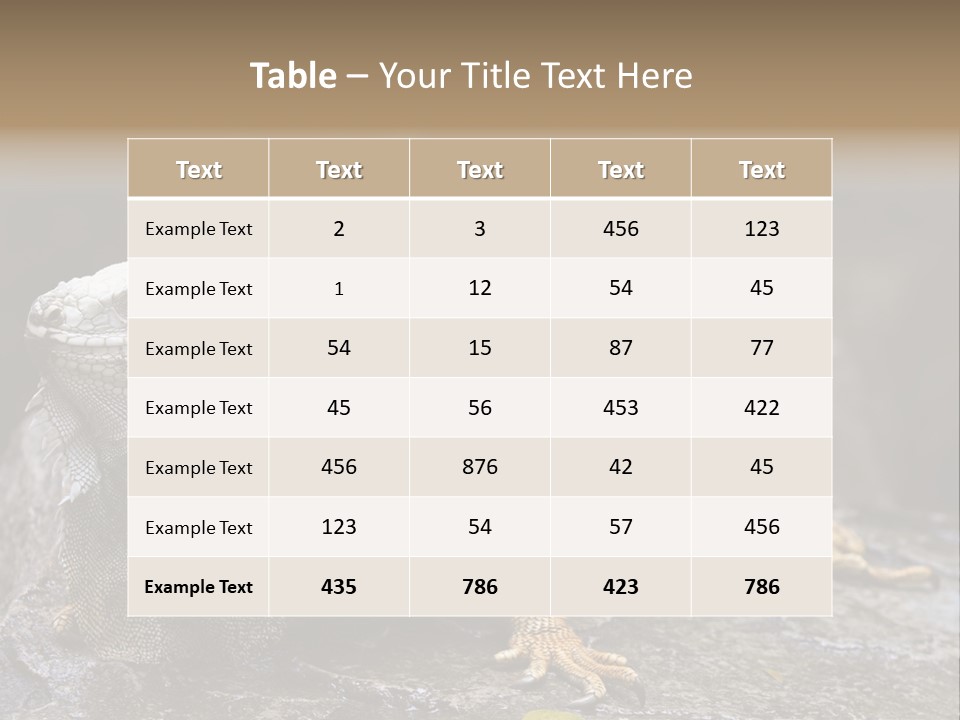 Amazing Profile Tree PowerPoint Template