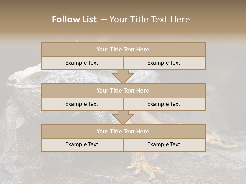 Amazing Profile Tree PowerPoint Template