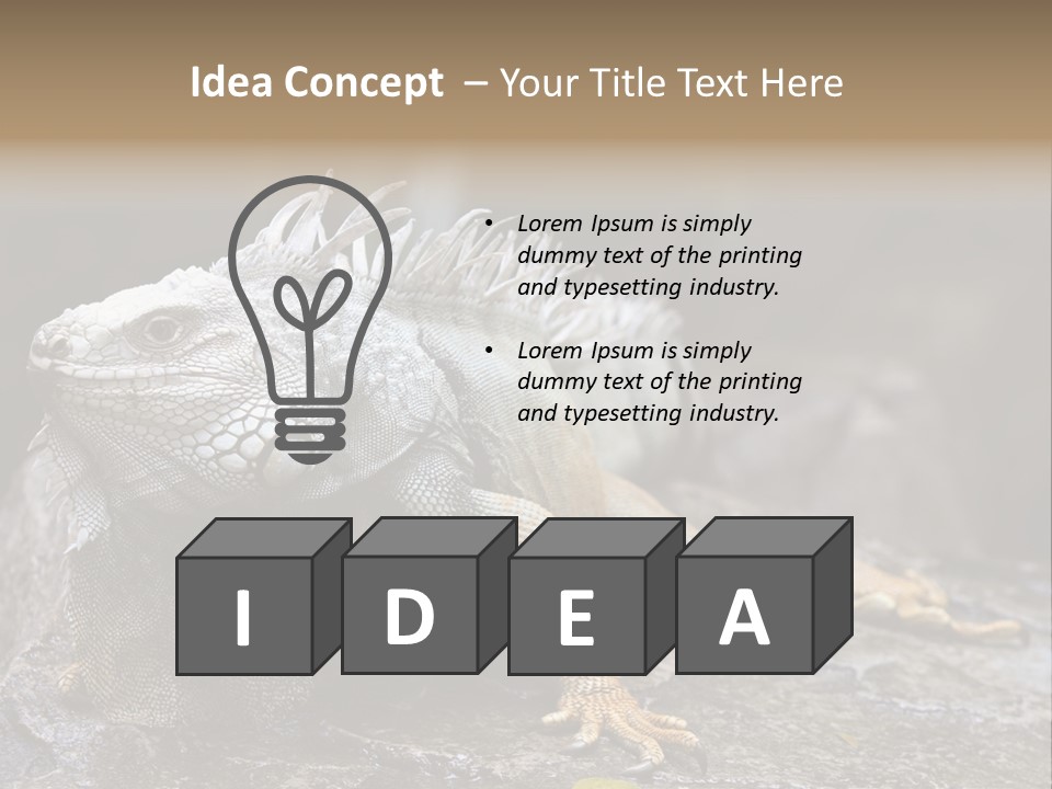 Amazing Profile Tree PowerPoint Template