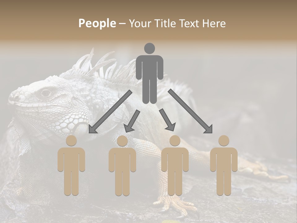 Amazing Profile Tree PowerPoint Template