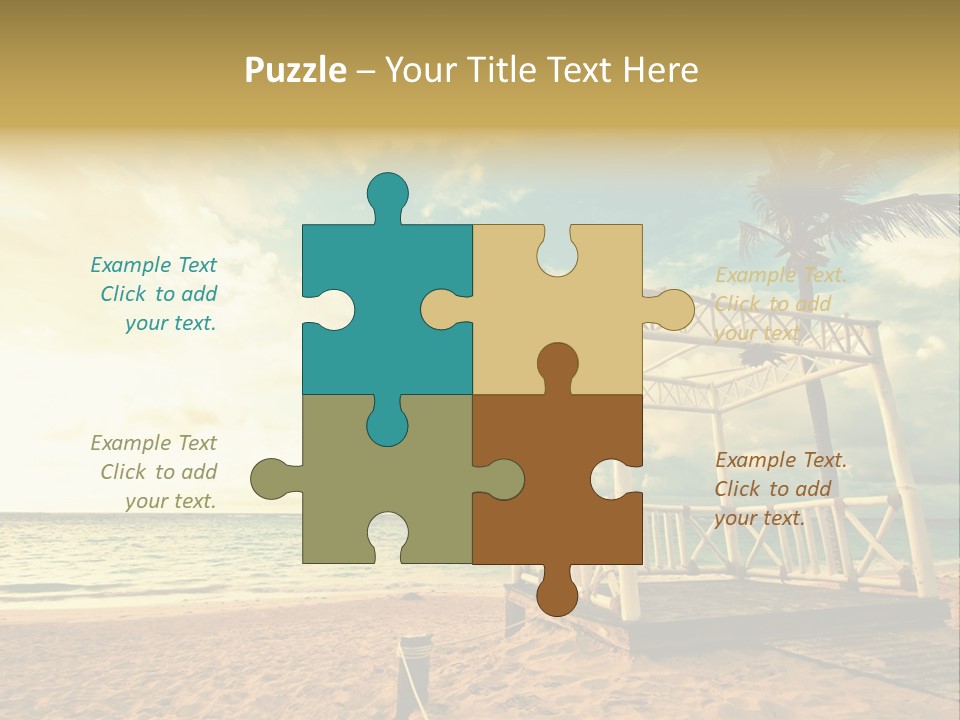 White Groom Retro PowerPoint Template