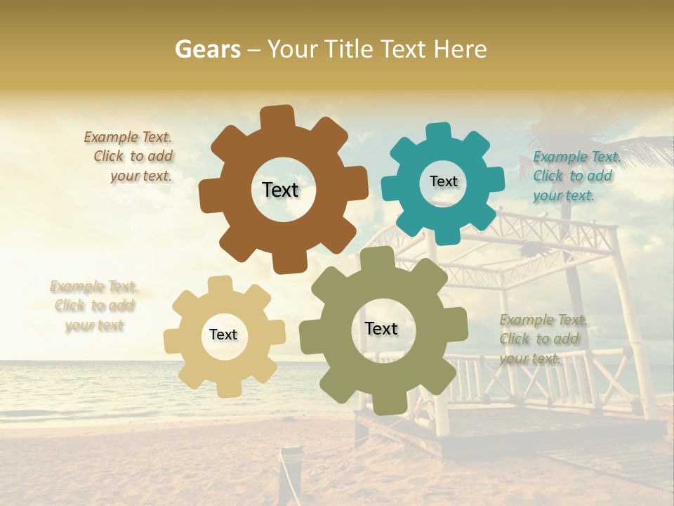 White Groom Retro PowerPoint Template