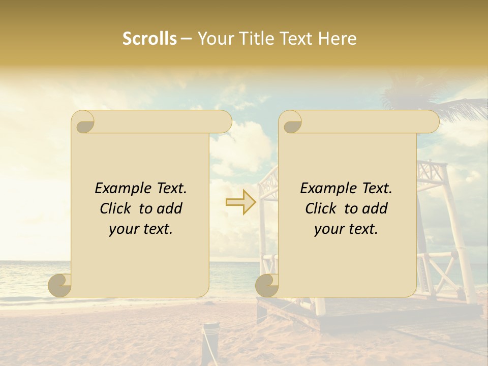 White Groom Retro PowerPoint Template