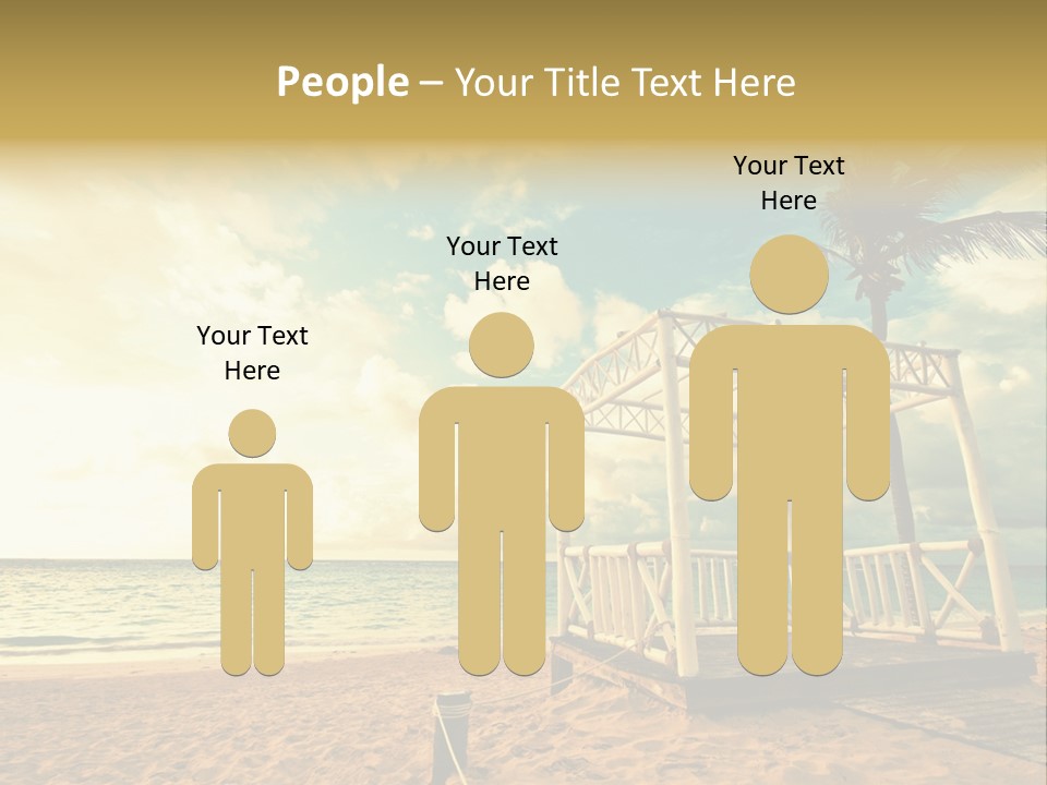 White Groom Retro PowerPoint Template