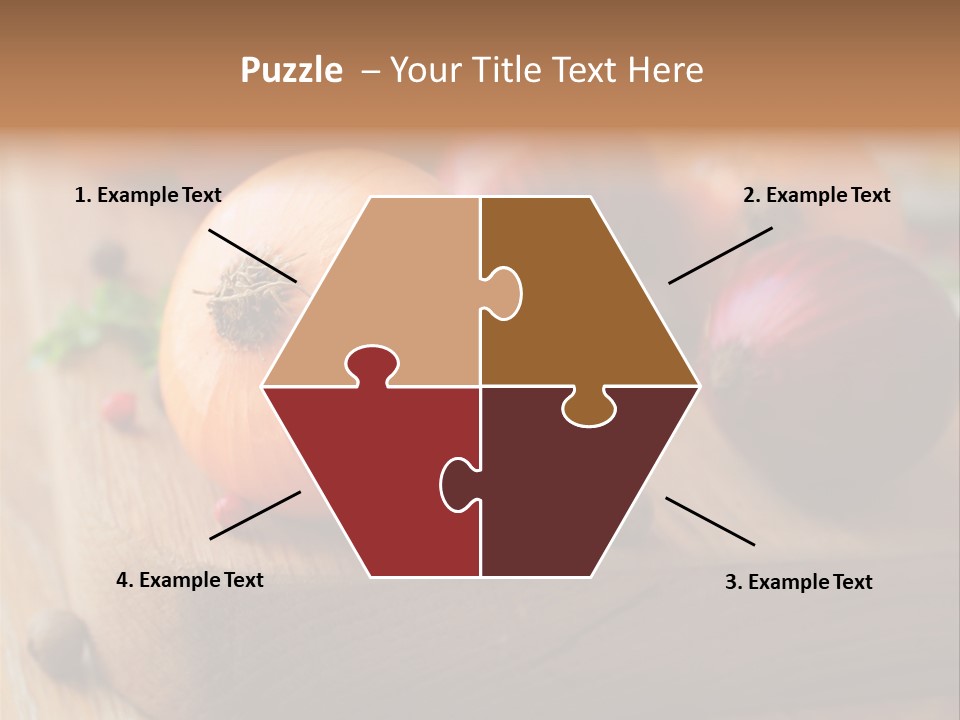 Root Board Food PowerPoint Template