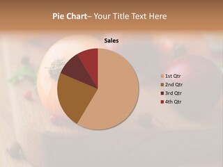 Root Board Food PowerPoint Template