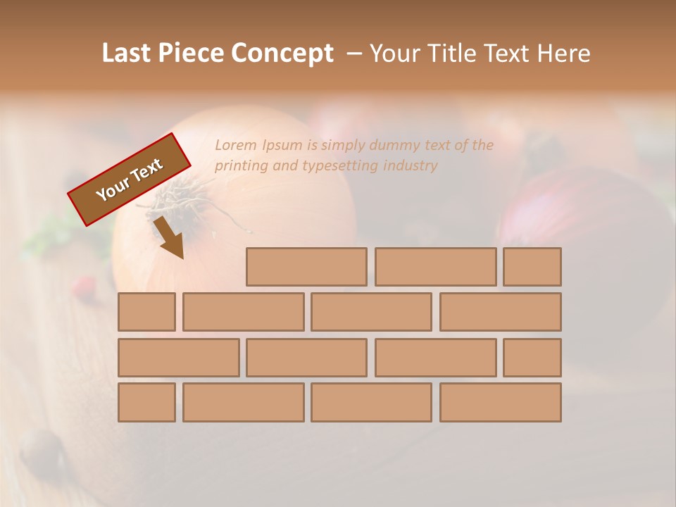 Root Board Food PowerPoint Template