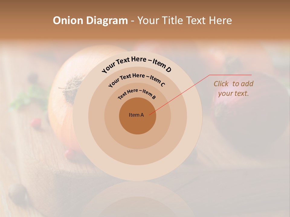 Root Board Food PowerPoint Template