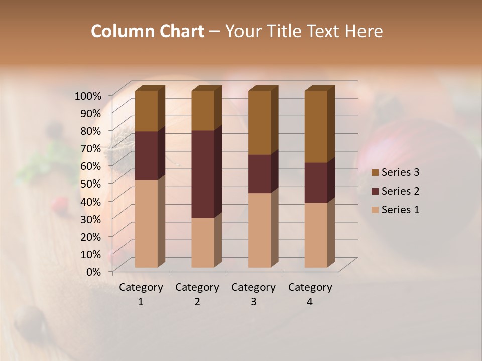 Root Board Food PowerPoint Template