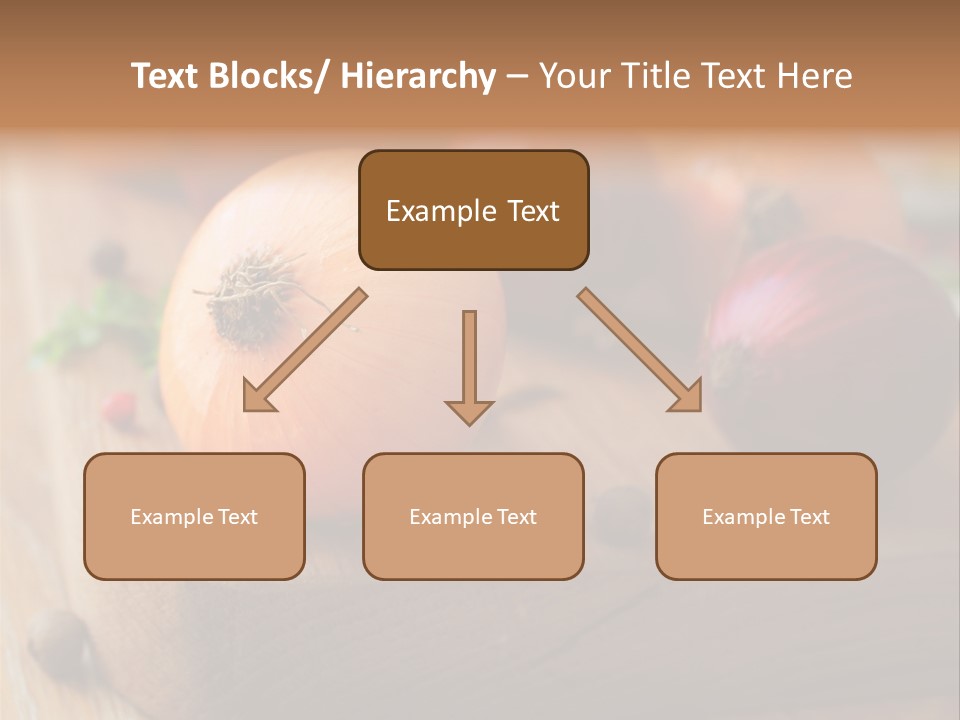 Root Board Food PowerPoint Template
