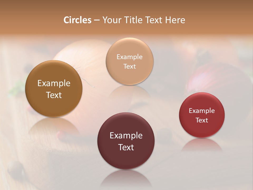 Root Board Food PowerPoint Template