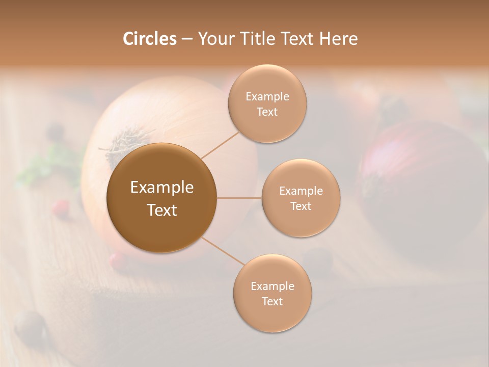 Root Board Food PowerPoint Template