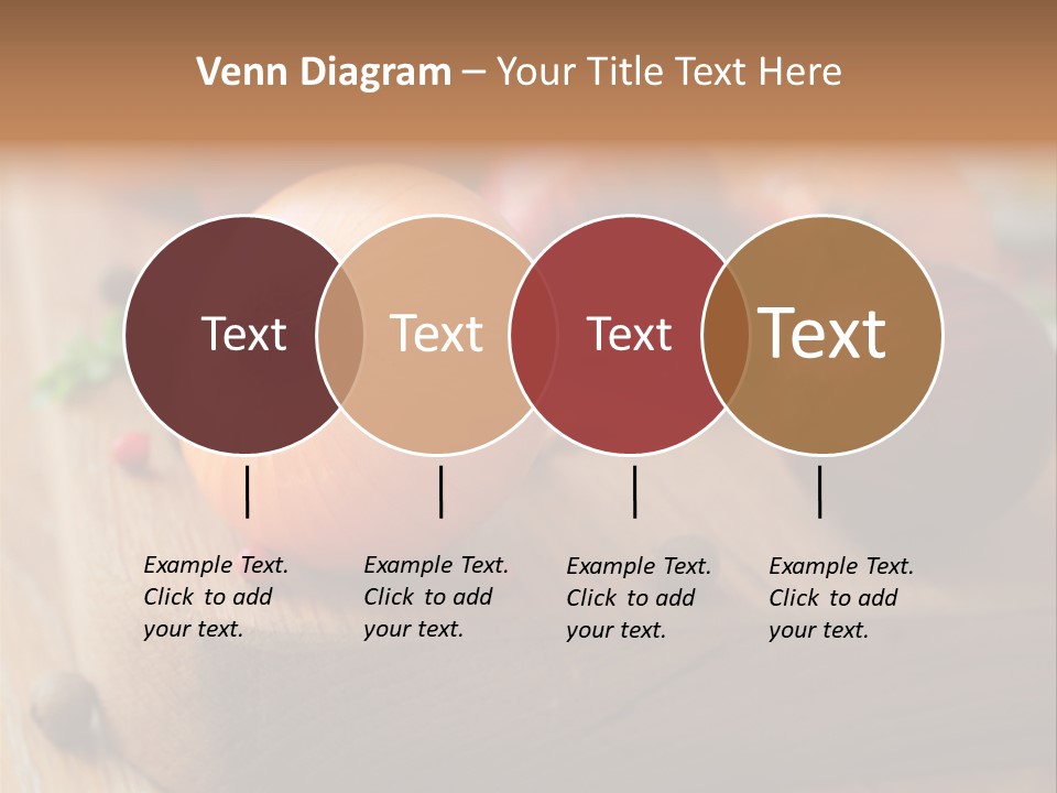Root Board Food PowerPoint Template