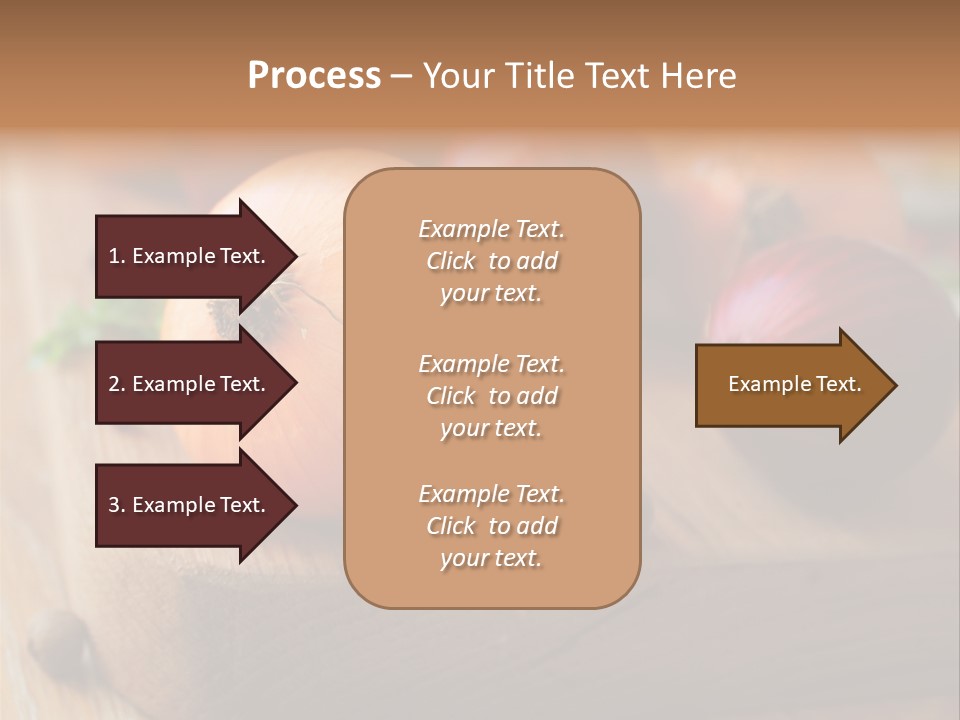 Root Board Food PowerPoint Template