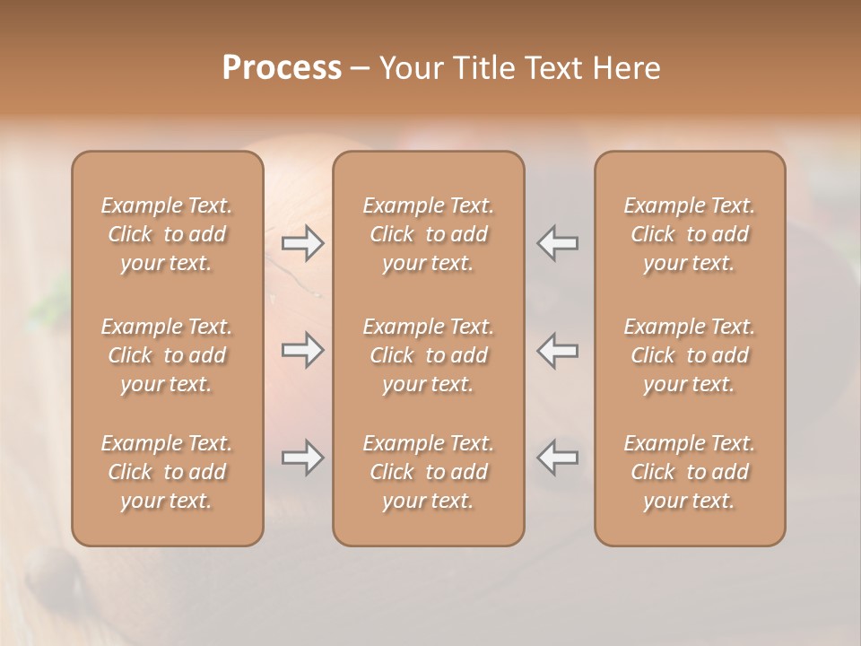 Root Board Food PowerPoint Template